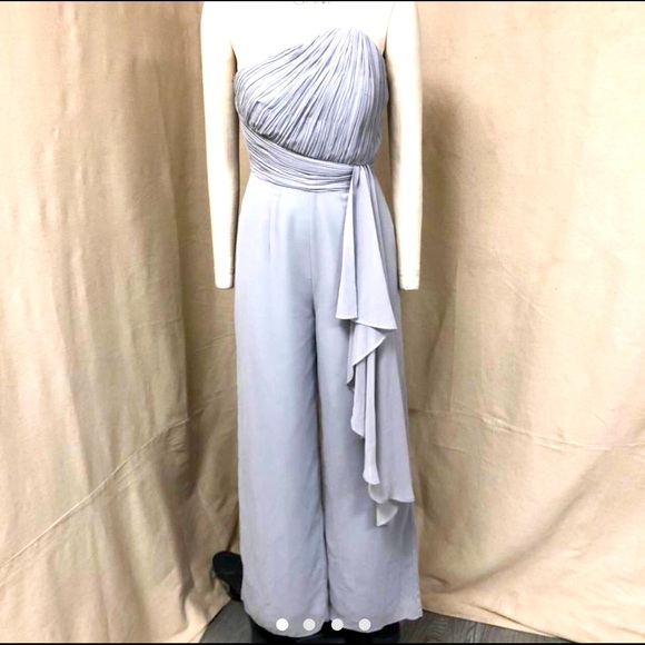 Lavish Alice Strapless Ruffle Jumpsuit - Picture 7 of 10